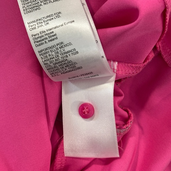 Original Penguin Women's Veronica Romper with Mesh Sleeves Size Large Womens NWT - Picture 12 of 13